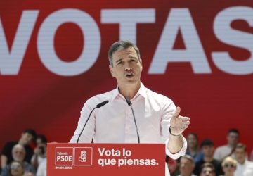 Esquerdista Sánchez pede mobilização para impedir que 