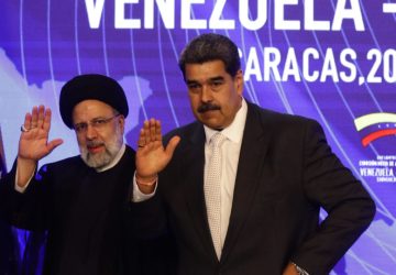 Maduro recebe presidente do Irã para reunião privada em Caracas