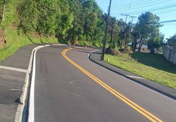 Prefeitura de Almirante Tamandaré entrega 4 novas obras de pavimentação e reforça mobilidade no município