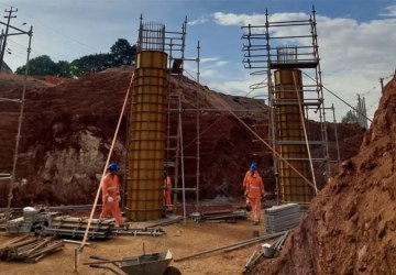 Obras de duplicação da Rodovia dos Minérios avançam e atingem 47,11% de execução