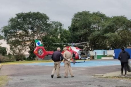 Jovem fica ferida em grave acidente 