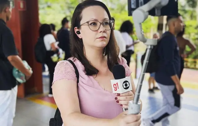 Repórter da Globo é assaltada durante transmissão ao vivo no centro de São Paulo