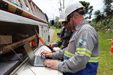 Sistema automatizado da Copel restabelece a energia mais rapidamente